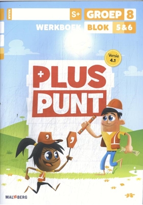 Afbeeldingen van Pluspunt 4.1 blok 5 + 6 S+ groep 8 werkboek