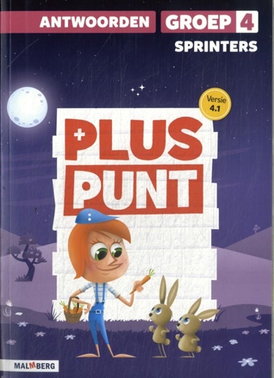 Afbeelding van Pluspunt 4.1 groep 4 Sprinter Antwoordenboek