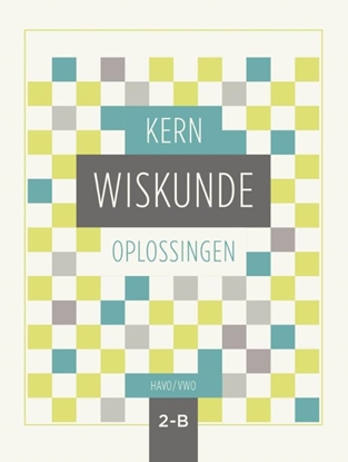 Afbeeldingen van KERN Wiskunde havo/vwo 2-B Oplossingen