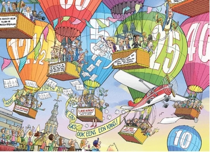 Afbeeldingen van Party Puzzle - Jubileum