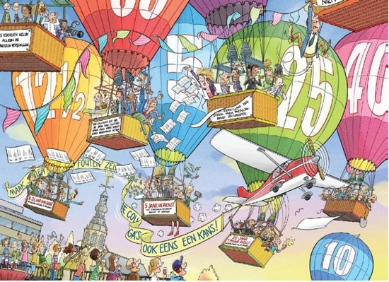 Afbeelding van Party Puzzle - Jubileum