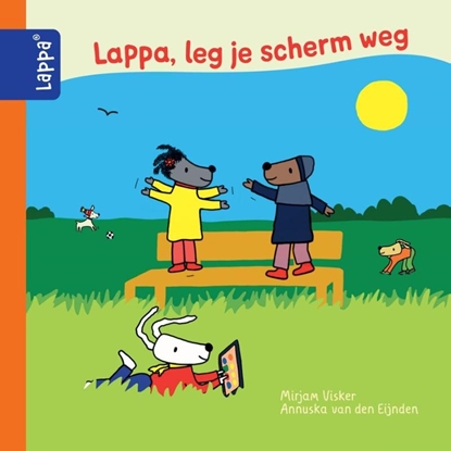 Afbeeldingen van Lappa® meertalige prentenboeken Lappa, leg je scherm weg