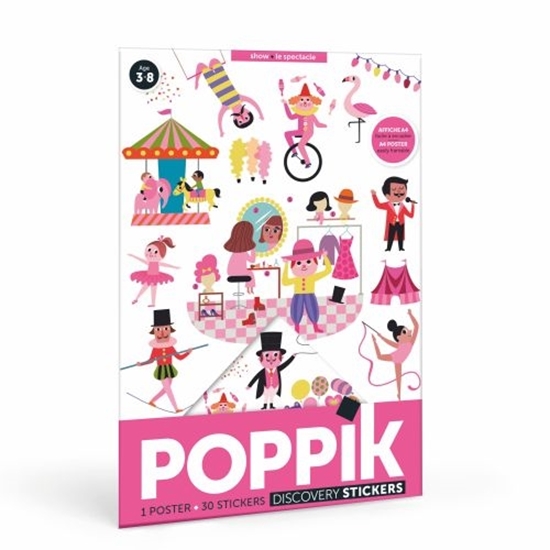 Afbeelding van Circus - 750 herbruikbare stickers