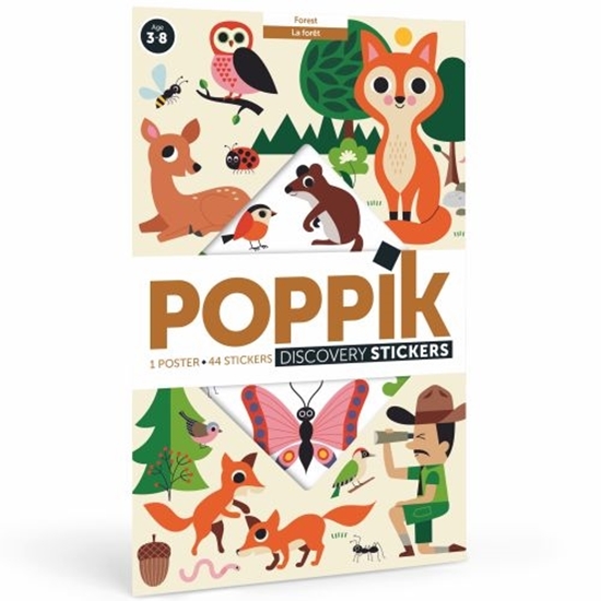 Afbeelding van Bos - 45 herbruikbare stickers