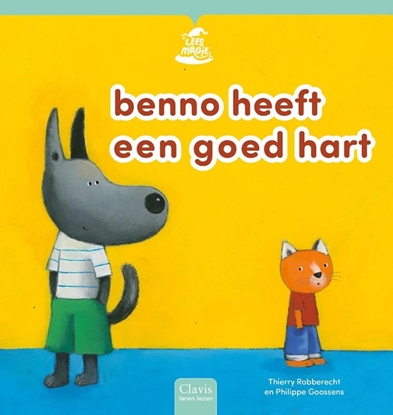 Afbeeldingen van Leesmagie benno heeft een goed hart
