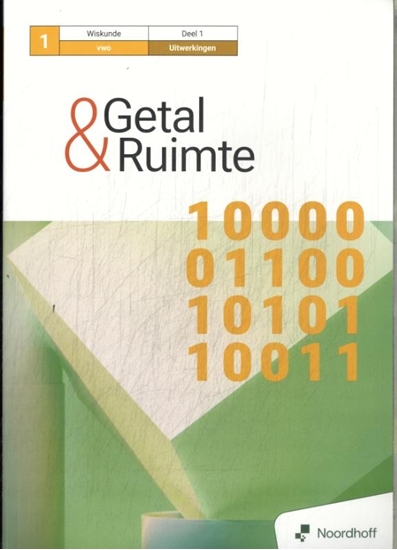 Afbeelding van Getal & Ruimte 1 vwo wiskunde Uitwerkingen 1