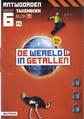 Afbeeldingen van De wereld in getallen 5.1 groep 6 blok 1 FS Antwoordenboek
