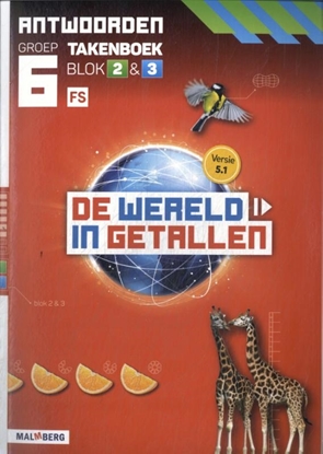 Afbeeldingen van De wereld in getallen 5.1 groep 6 blok 2 & 3 FS Antwoordenboek