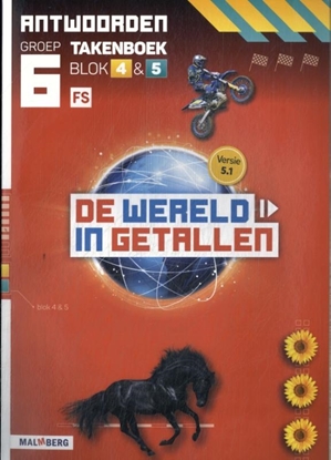 Afbeeldingen van De wereld in getallen 5.1 groep 6 blok 4 & 5 FS Antwoordenboek