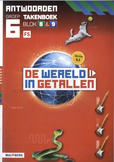 Afbeelding van De wereld in getallen 5.1 groep 6 blok 8 & 9 FS Antwoordenboek