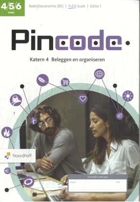 Afbeeldingen van Pincode 4/5/6 vwo katern 4 Beleggen en organiseren Flex-boek