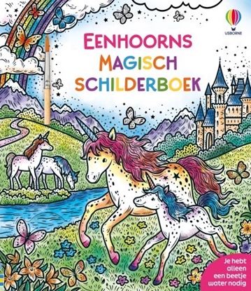Afbeeldingen van Magisch schilderboek Eenhoorns