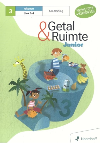 Afbeelding van Getal & Ruimte Junior 3.0 groep 3 blok1-4 rekenen Handleiding