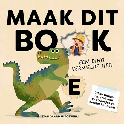 Afbeeldingen van Maak dit boek - Een dino vernielde het