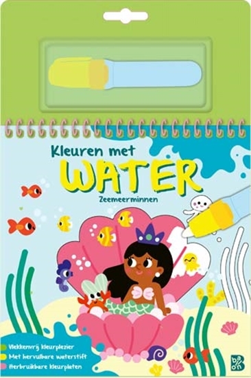 Afbeelding van Kleuren met water Zeemeerminnen