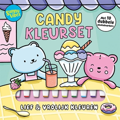 Afbeeldingen van Sunny vibes - Candy kleurset