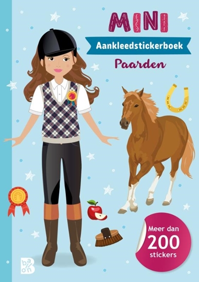 Afbeelding van Mijn aankleedstickerboek Mini Fashionistas: Paarden