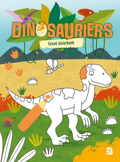 Afbeelding van Dinosauriërs Groot kleurboek