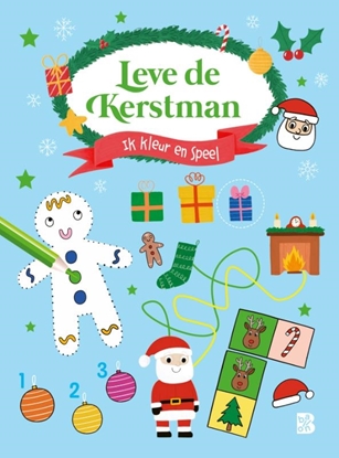 Afbeeldingen van Kerstmis Kerstmis: Leve de Kerstman: ik kleur en speel