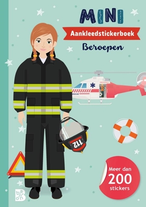 Afbeeldingen van Mijn aankleedstickerboek Mini fashionistas: Beroepen