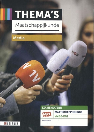 Afbeelding van Thema's Maatschappijkunde -MAX vmbo-kgt Media 6.0 Leerwerkboek