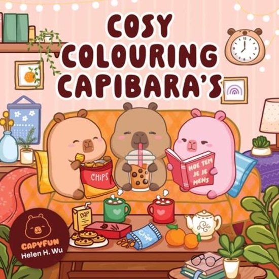 Afbeelding van Cosy Colouring Capibara's