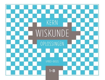 Afbeeldingen van KERN Wiskunde 1 vmbo-basis oplossingenboek B