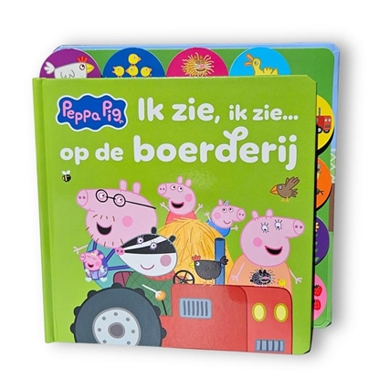 Afbeeldingen van Peppa Pig Ik zie, ik zie op de boerderij