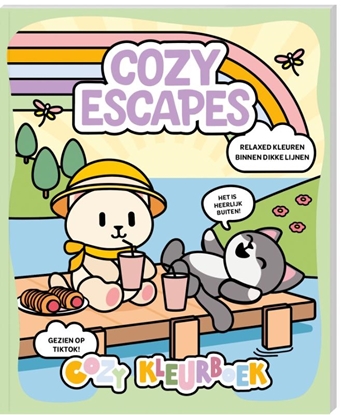 Afbeeldingen van Cozy kleurboek - Cozy Escapes