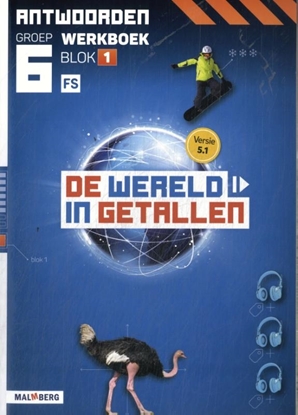Afbeeldingen van De wereld in getallen 5.1 blok 1 FS groep 6 antwoordenboek werkboek