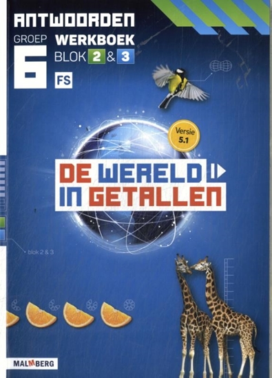 Afbeelding van De wereld in getallen 5.1 FS groep 6 blok 2 & 3 antwoordenboek