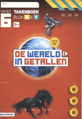 Afbeeldingen van De wereld in getallen 5.1 blok 4 + 5 S+ groep 6 takenboek
