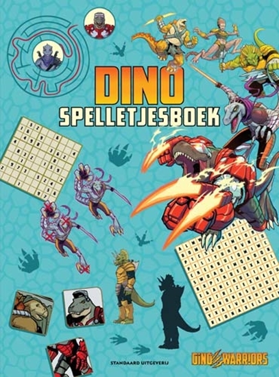 Afbeelding van Dino Warriors Dino spelletjesboek