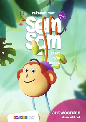 Afbeeldingen van Rekenen met Semsom Groep 4 Plus deel 1 antwoordenboek