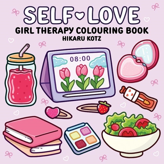 Afbeelding van Hikaru Kotz Colouring Books Self-Love: Girl Therapy Colouring Book for All Ages