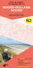 Afbeelding van ANWB Fiets en wandelknooppuntenkaart N2. Noord-Holland noord