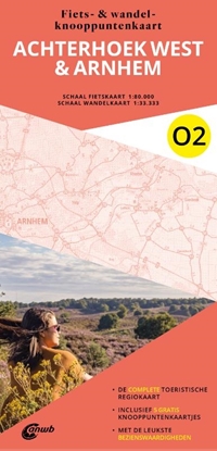Afbeeldingen van ANWB Fiets en wandelknooppuntenkaart O2- Achterhoek west & Arnhem