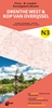 Afbeelding van ANWB Fiets en wandelknooppuntenkaart N3. Drenthe west & Kop van Overijssel
