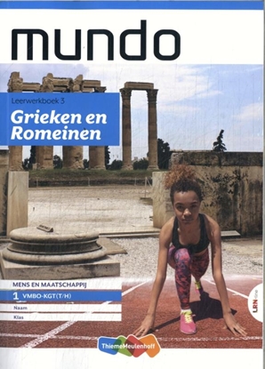 Afbeeldingen van Mundo LRN-line 1 vmbo kgt (t/h) Grieken en Romeinen Leerwerkboek 3