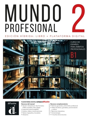 Afbeeldingen van Mundo profesional 2 (B1). Ed. híbrida para estudiantes