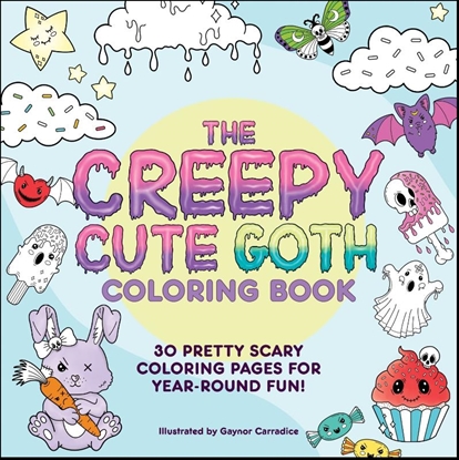 Afbeeldingen van Creepy Cute Gift Series The Creepy Cute Goth Coloring Book