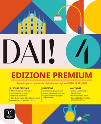 Afbeeldingen van Dai!4 Libro dello studente + essercizi Edizione premium