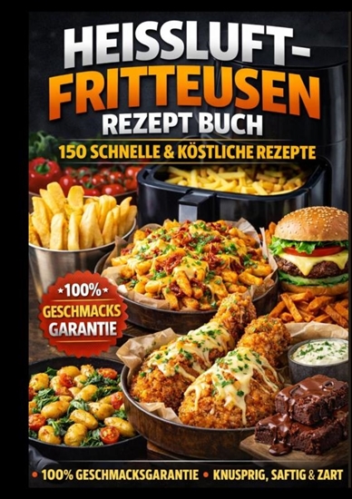Afbeelding van Das große Airfryer Kochbuch 150 knusprige & schnelle Rezepte für die Heißluftfritteuse