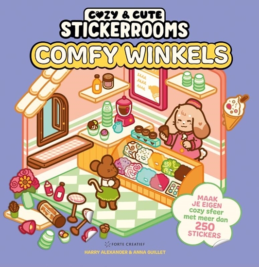 Afbeelding van Cozy & cute stickerrooms Comfy Winkels