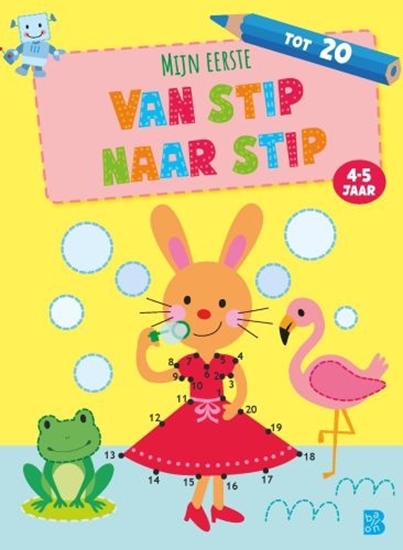 Afbeelding van Mijn eerste van stip naar stip tot 20 4-5 jaar
