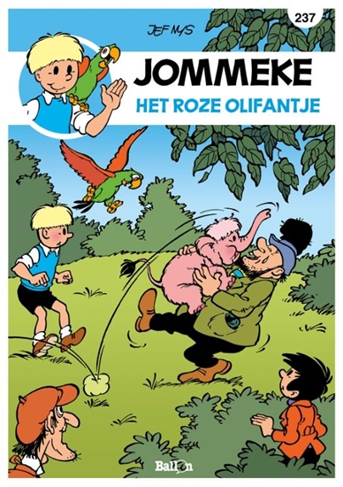 Afbeelding van Jommeke Het roze olifantje