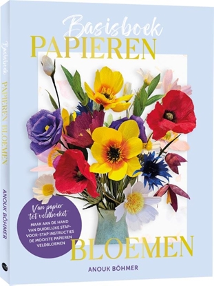 Afbeeldingen van Basisboek papieren bloemen