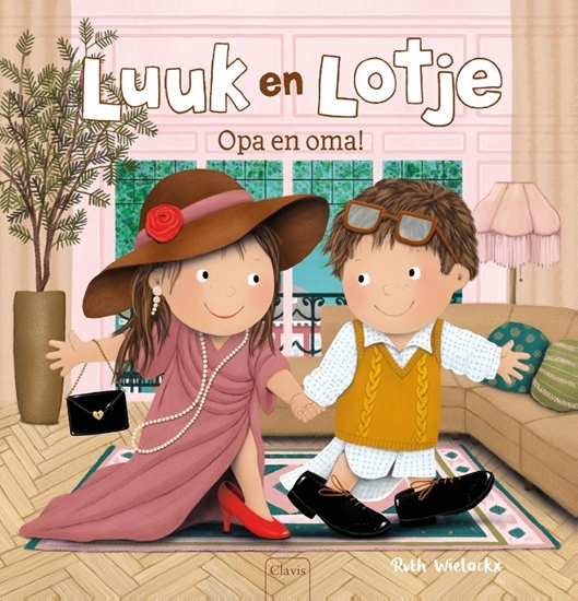 Afbeelding van Luuk en Lotje Opa en oma!