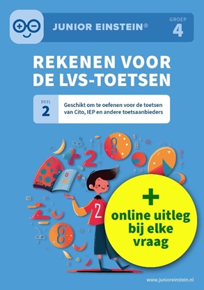 Afbeeldingen van Deel 2 Rekenen voor de LVS-toetsen Deel 2 - Groep 4