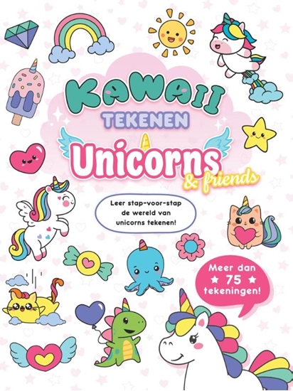 Afbeelding van Kawaii tekenen unicorns & friends